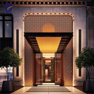 High-end club metal door frame custom engineering contractor Xinye Metal specializing in bespoke gold and black stainless steel door frames and architraves for luxury private clubs, VIP lounges, and exclusive entertainment venue interiors