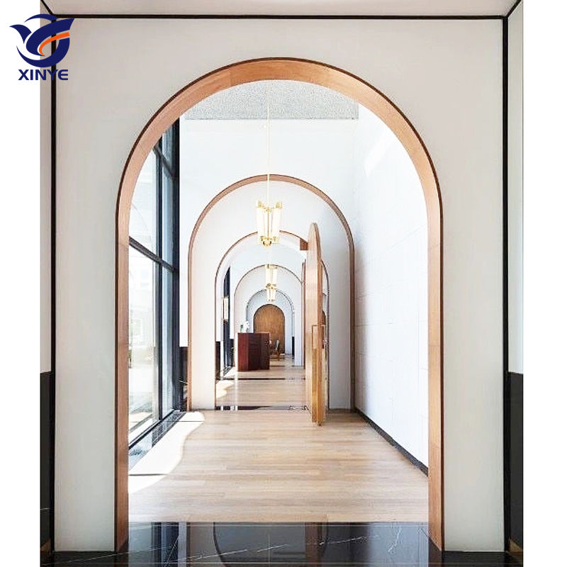 Customized Hotel Apartment Malls Elevator Stainless Steel Jamb Frame Door Sleeve Decorative Frame Solution