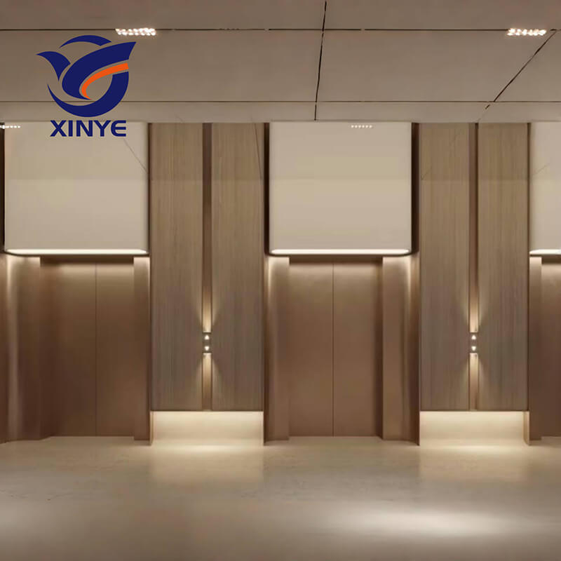 Stainless Steel Bronze Color Door Frame Profile Cladding Trim Cover Modern Design for Bathroom Living Room Hotel Office Lobby