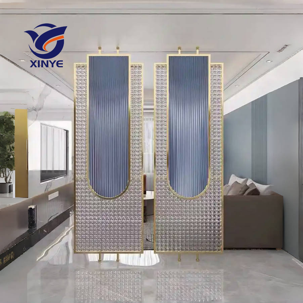 Stainless Steel Art Glass Screens