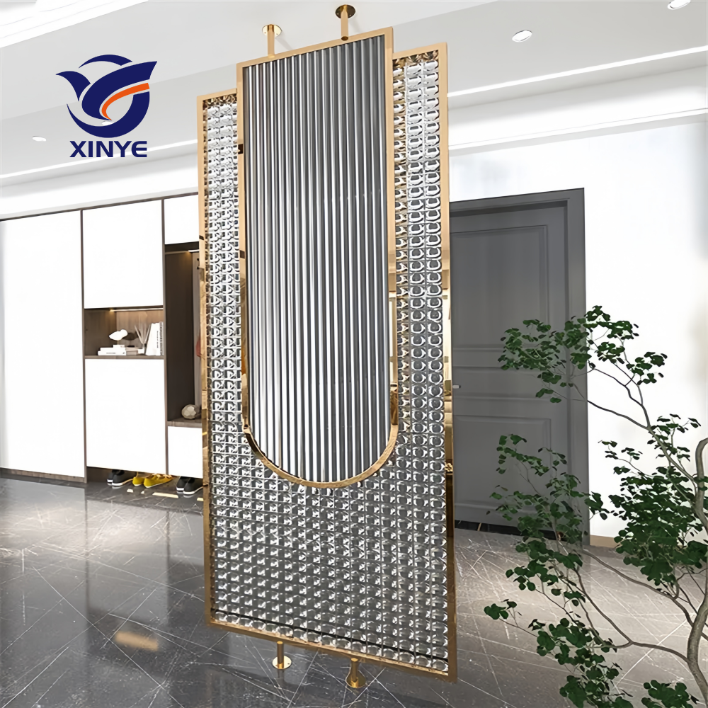 Stainless Steel Art Glass Screens