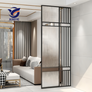 Custom Stainless Steel Art Glass Screens for creative studios