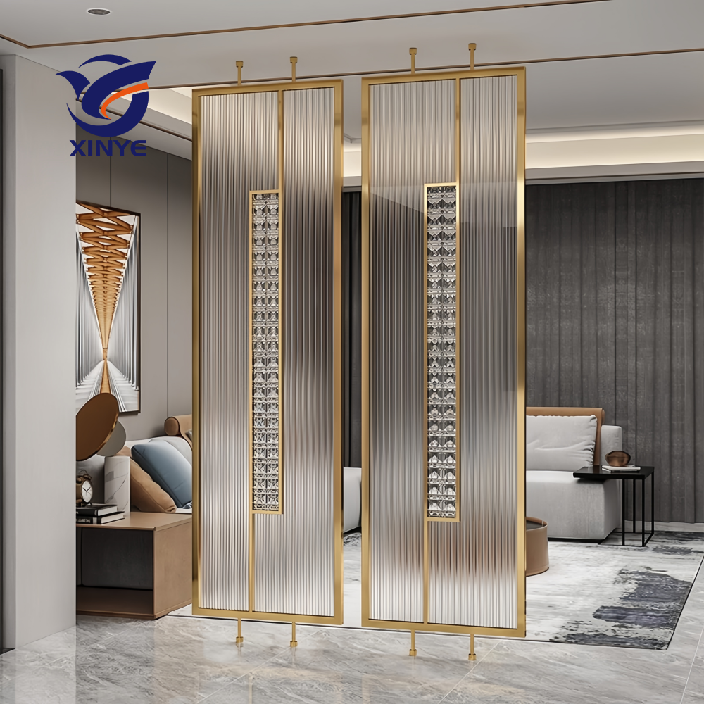 Stainless Steel Art Glass Screens