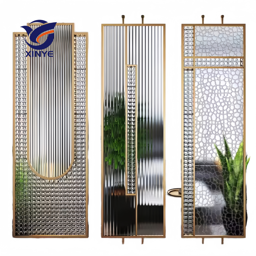 Stainless Steel Art Glass Screens