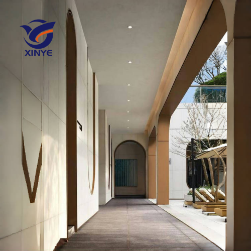 Customizable Metal Edge Trim for Corridors & Porches
