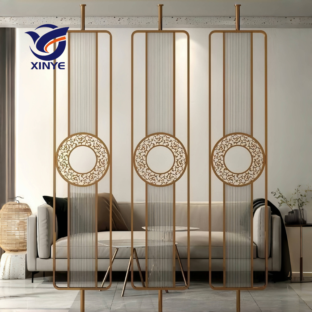 Stainless Steel Art Glass Screens