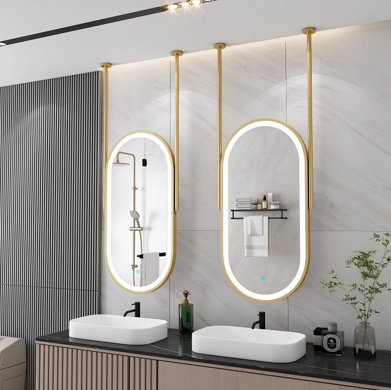 Stainless Steel Mirror Frames - Custom Made High-End Decorative Mirror Frames | New Leaf Metal