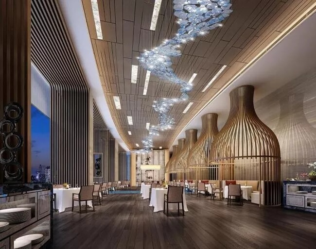 Customized stainless steel decorations for hotels