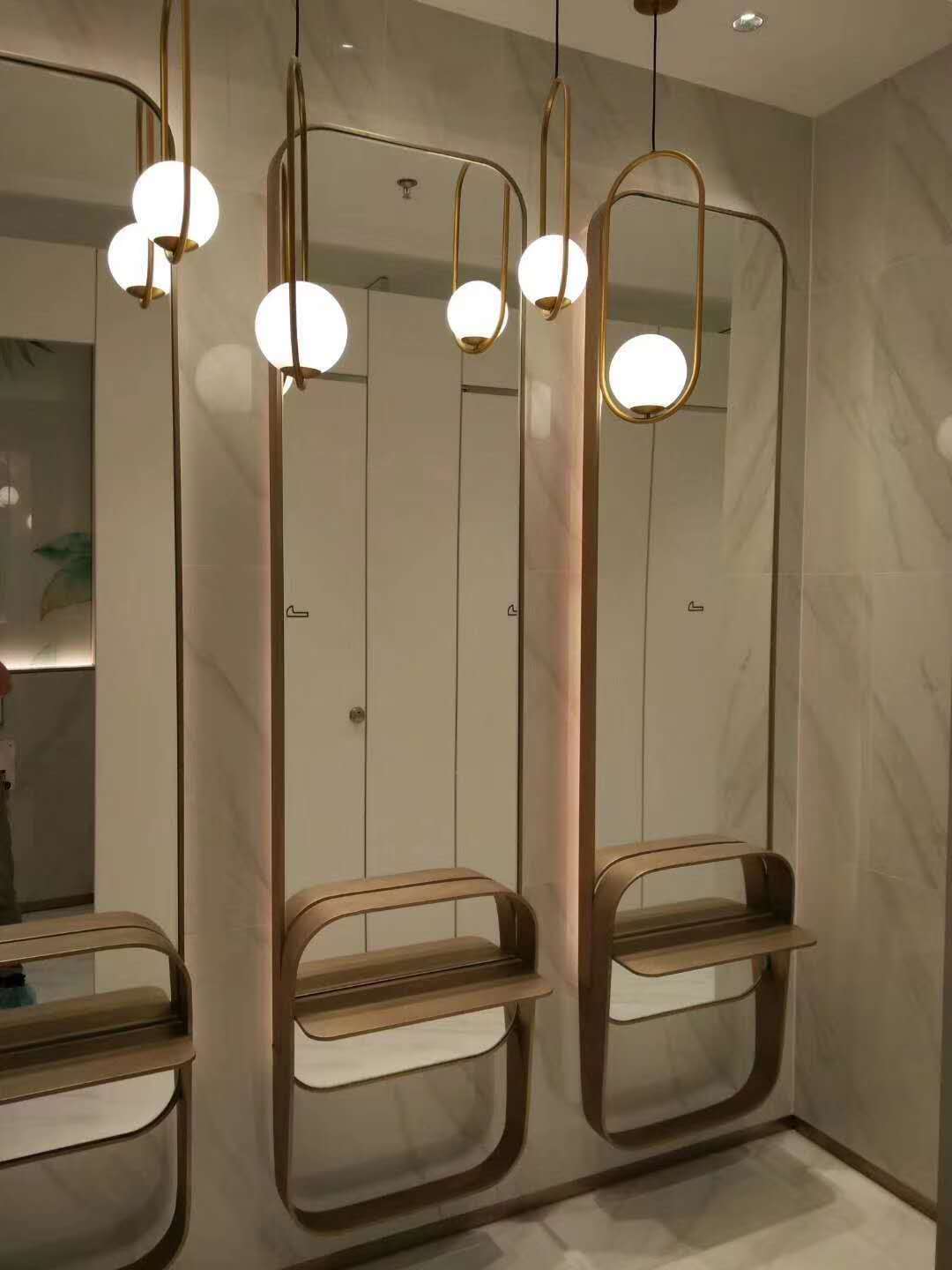 Custom stainless steel mirror frames