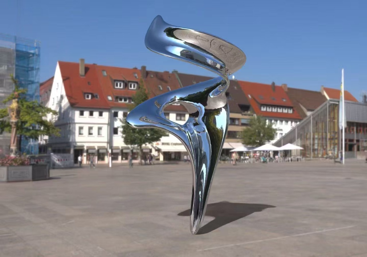 Customized stainless steel sculpture