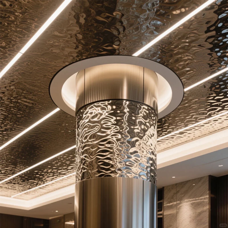 Interior Office Building Metal Honeycomb Ceiling Panel Board Decorative Large Ceiling for Hotel