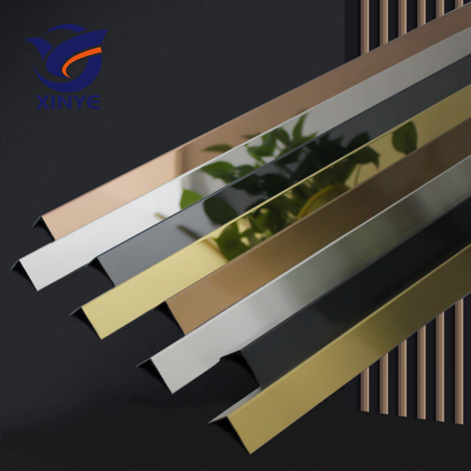 Stainless Steel L-shaped Decorative Trim