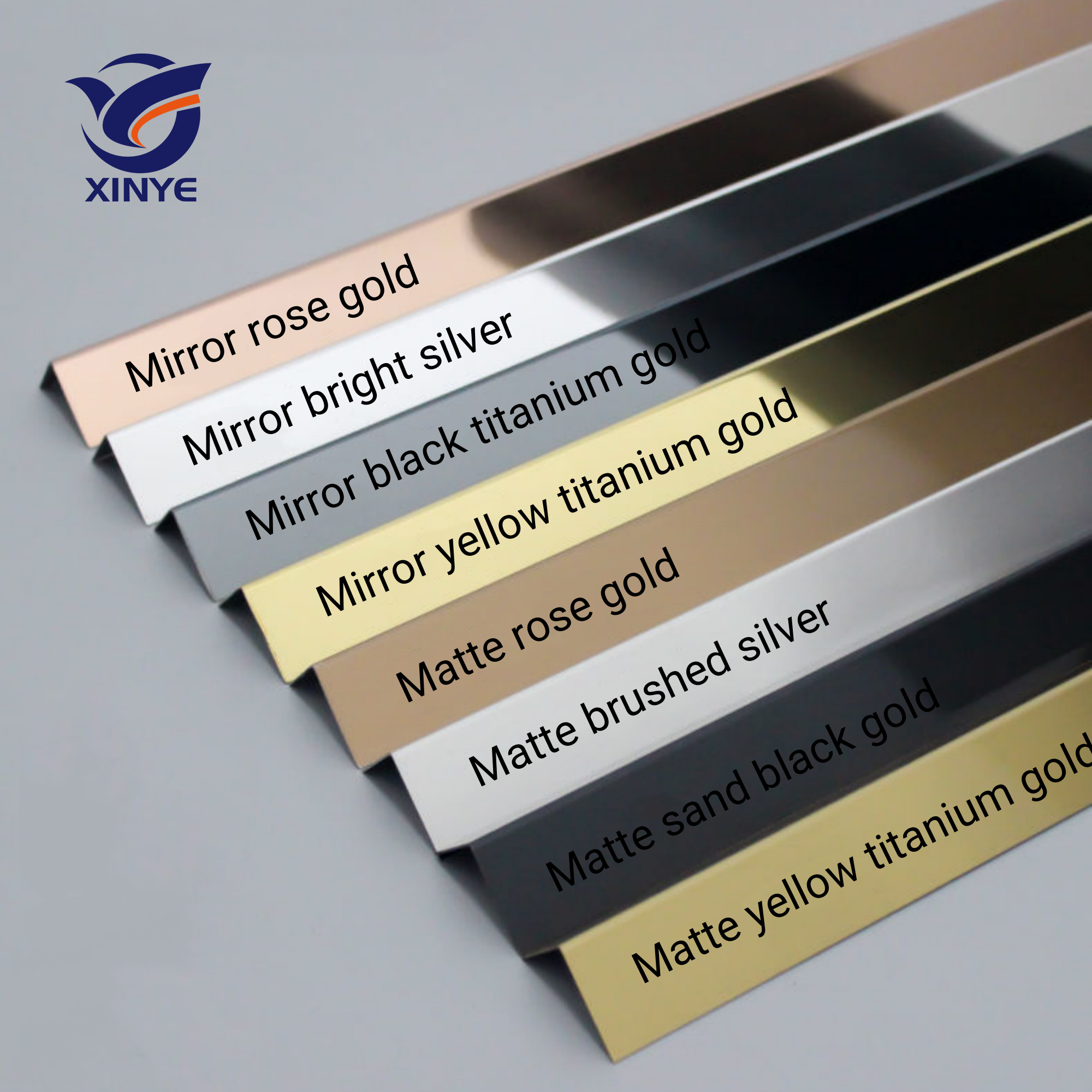 Stainless Steel L-shaped Decorative Trim