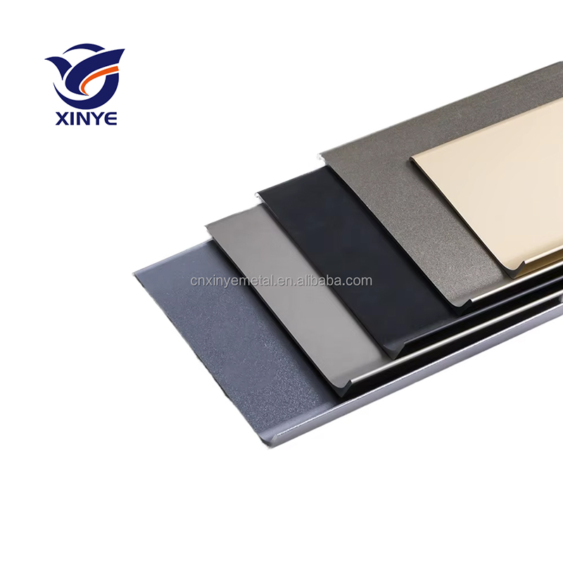 Shadow Gap Skirting Board Backlit Wall Trim Curved Corner Edge Stainless Steel Tiles Metal Flooring Edge Trim Ceramic Metal Wall