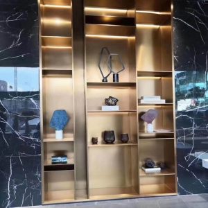 Stainless steel decorative cabinets
