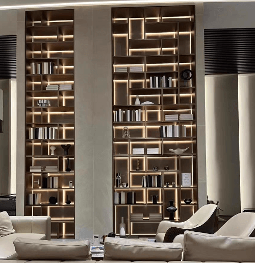 Stainless steel decorative cabinets