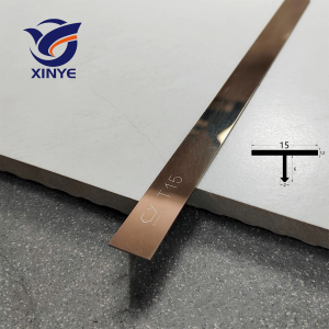 Stainless Steel T-shaped Decorative Trim