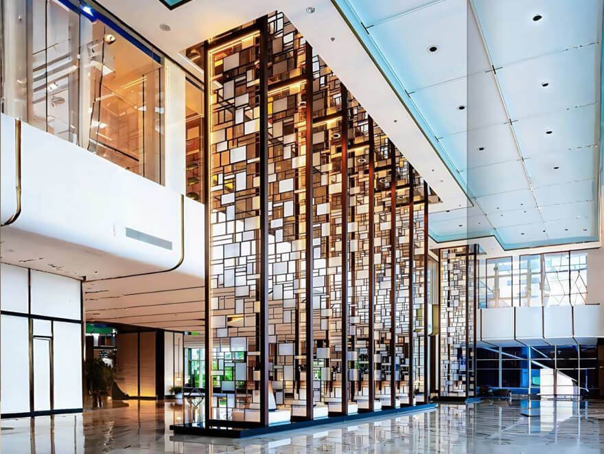 Large-scale custom screen manufacturing factory facility showcase by XinYe Metal