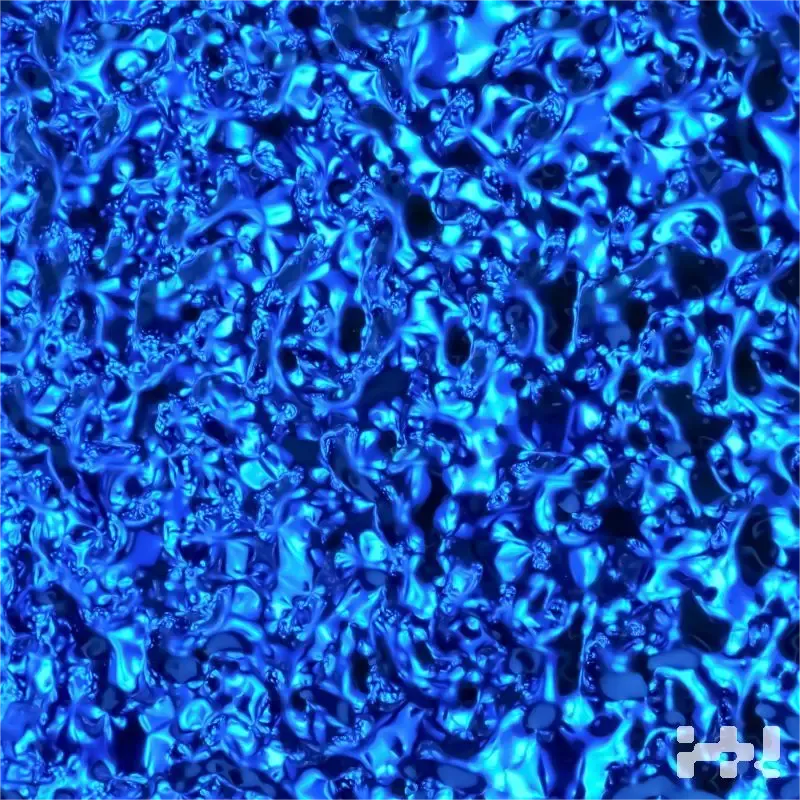 Water Ripple Stainless Steel Plate - Decorative Wave Pattern Sheet