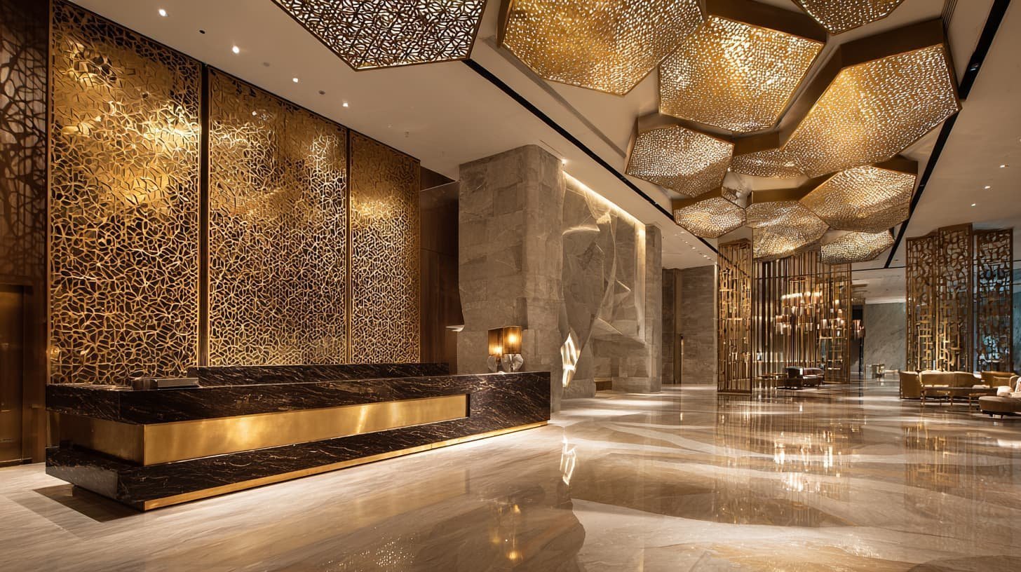 One-stop metal decoration engineering service provider comprehensive solutions showcase by XinYe Metal