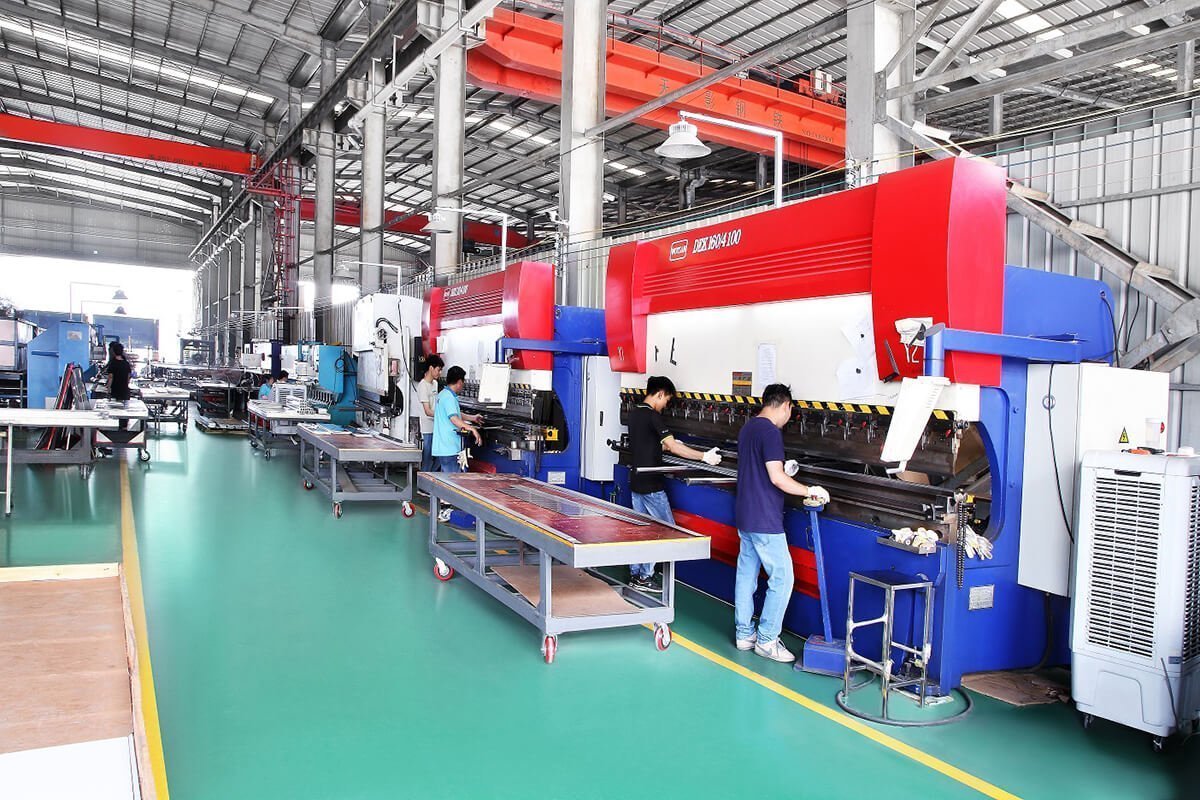 Custom stainless steel fabrication factory