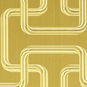 Gold stainless steel sheet trim edge for furniture inlay and tabletop