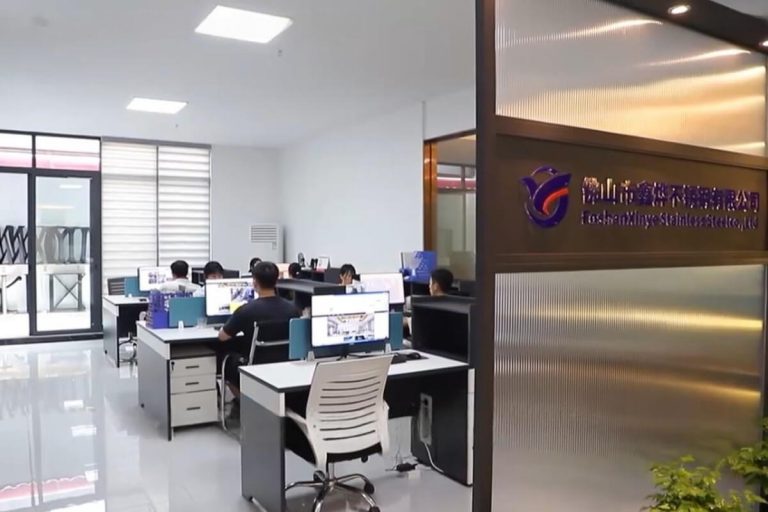 Global-ready office space at XinYe Metal showcasing a forward-thinking work culture.