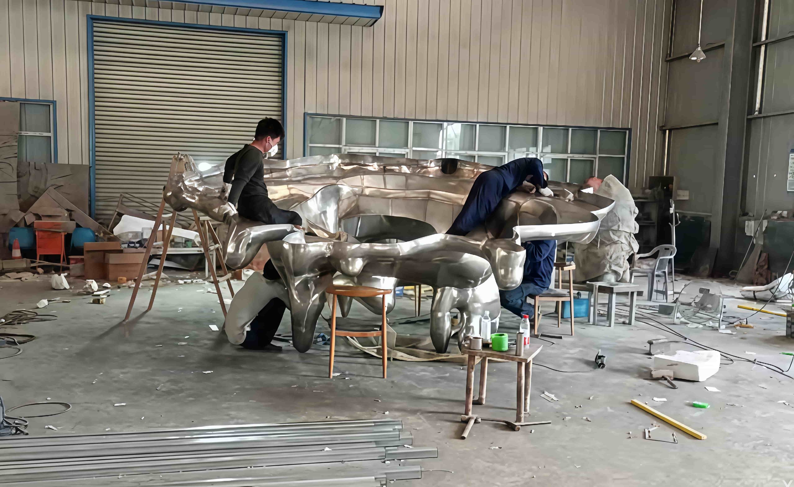 on-demand custom metal sculpture fabrication – from CAD to finished product by XinYe Metal