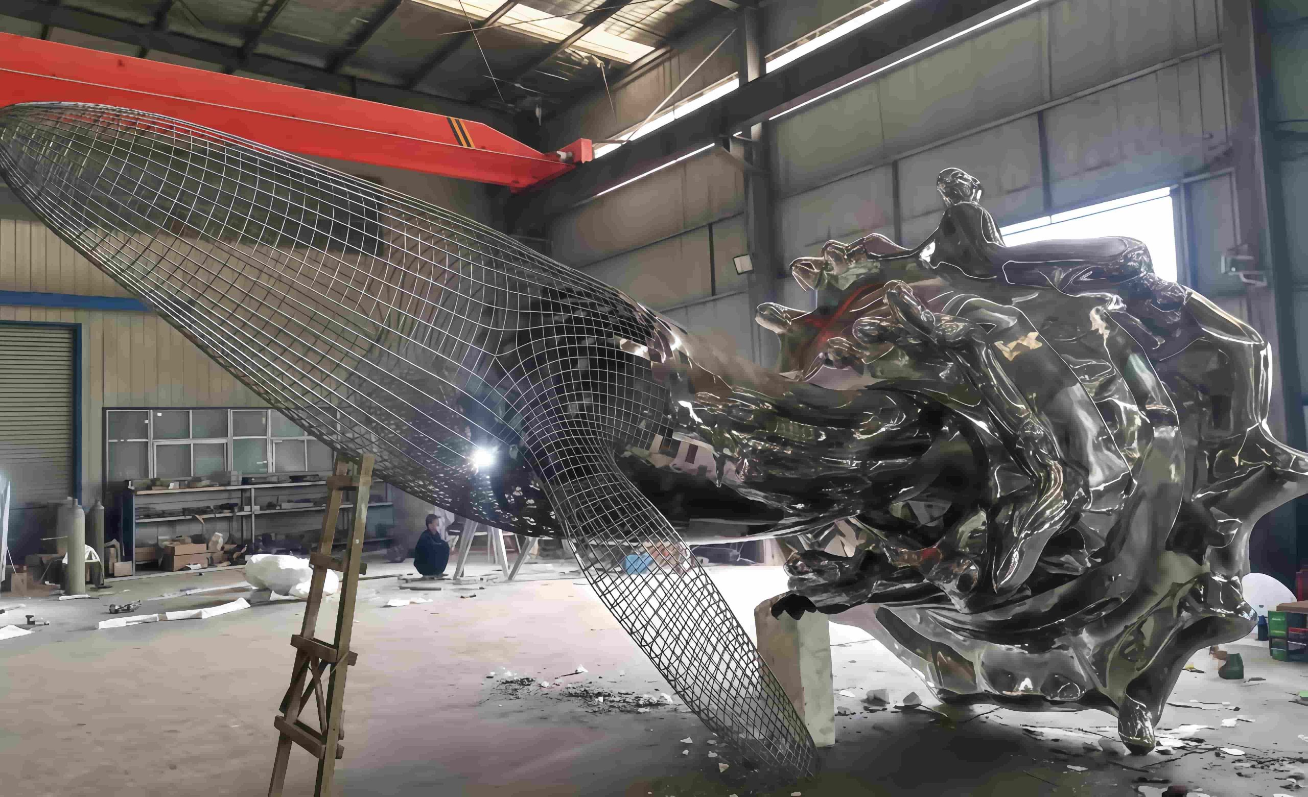custom animal metal sculpture service – lifelike wildlife art by XinYe Metal