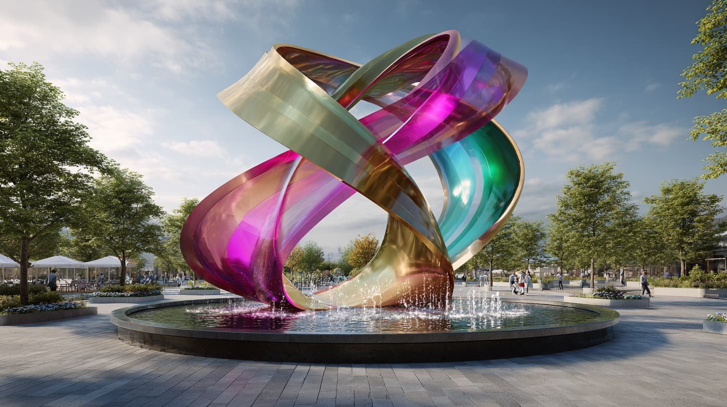 High-gloss rainbow stainless steel sheet – fingerprint-resistant surface