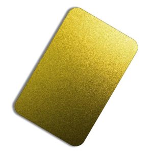 Learn the differences between gold colored stainless steel sheets and standard stainless steel sheets including durability cost and applications