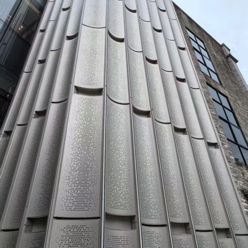 Aluminum veneer metal exterior wall system, high-grade architectural facade manufactured by XinYe Metal