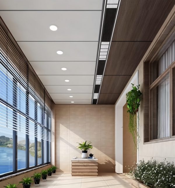 Custom stainless steel honeycomb panel ceiling for Singapore client by XinYe Metal.