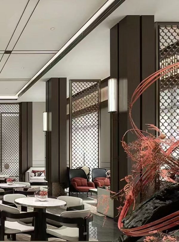 Stainless Steel Metal Partition Wall for High-End Stylish Spaces ...
