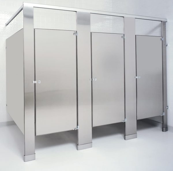Custom size stainless steel bathroom partition system XinYe Metal