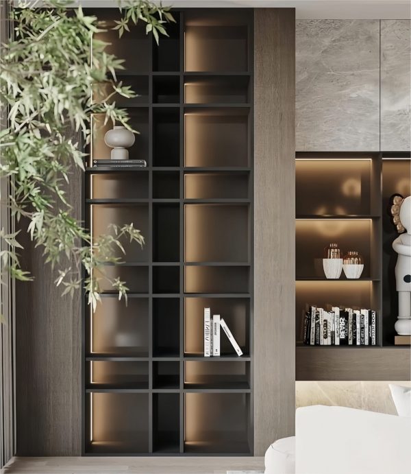 Custom metal decorative cabinet by XinYe Metal, elegant stainless steel display storage.