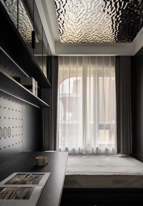 Water ripple stainless steel sheet with soft wavy texture for modern interior design